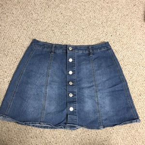 Jean skirt